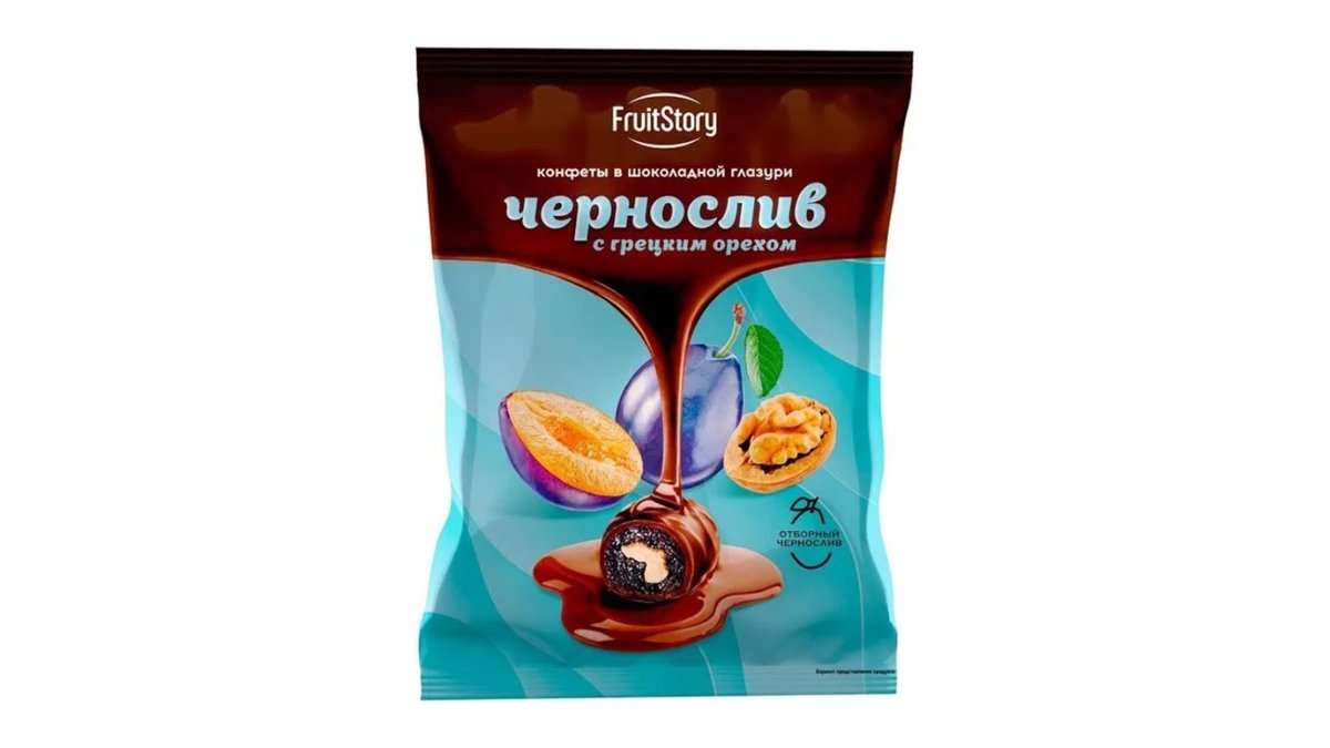 конфета black plum with walnut (500 g)