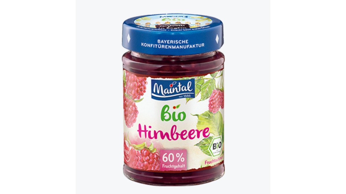 Maintal Органическое варенье Raspberry Vegan (210 g)