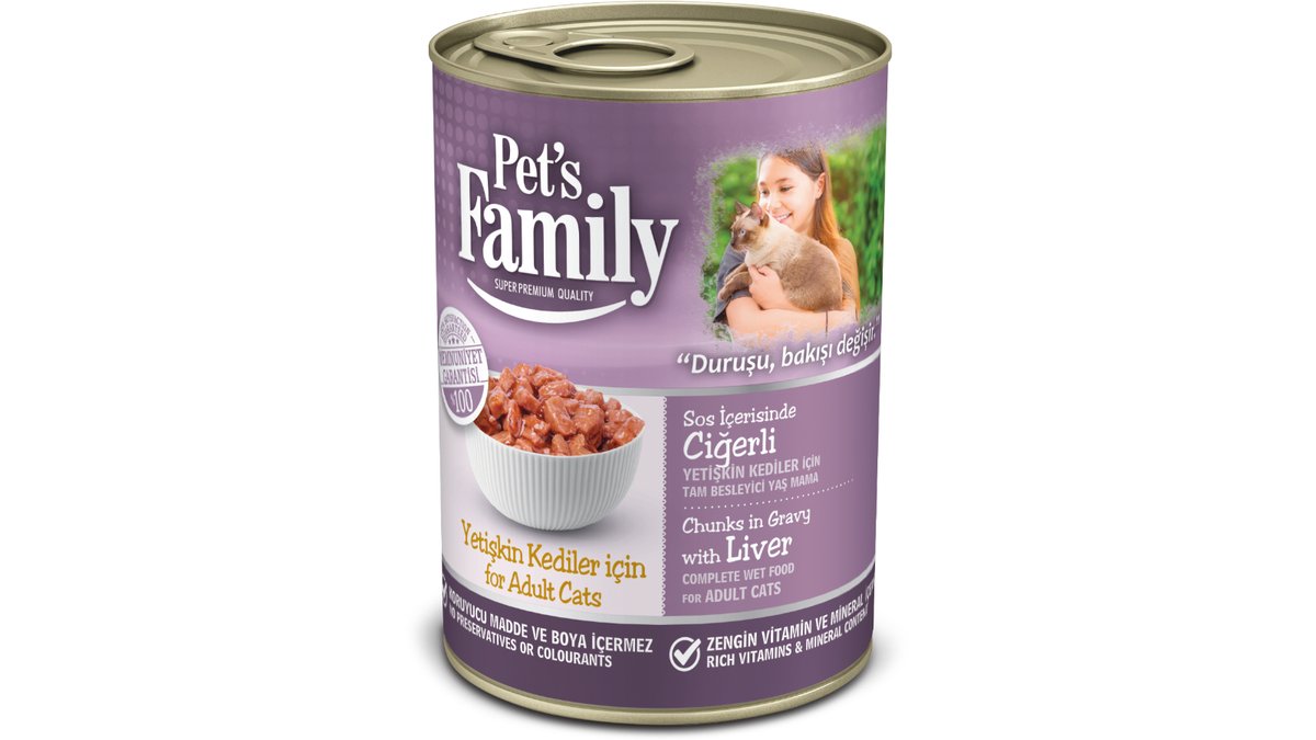 PetsFamily Pet Food with liver (400 g)