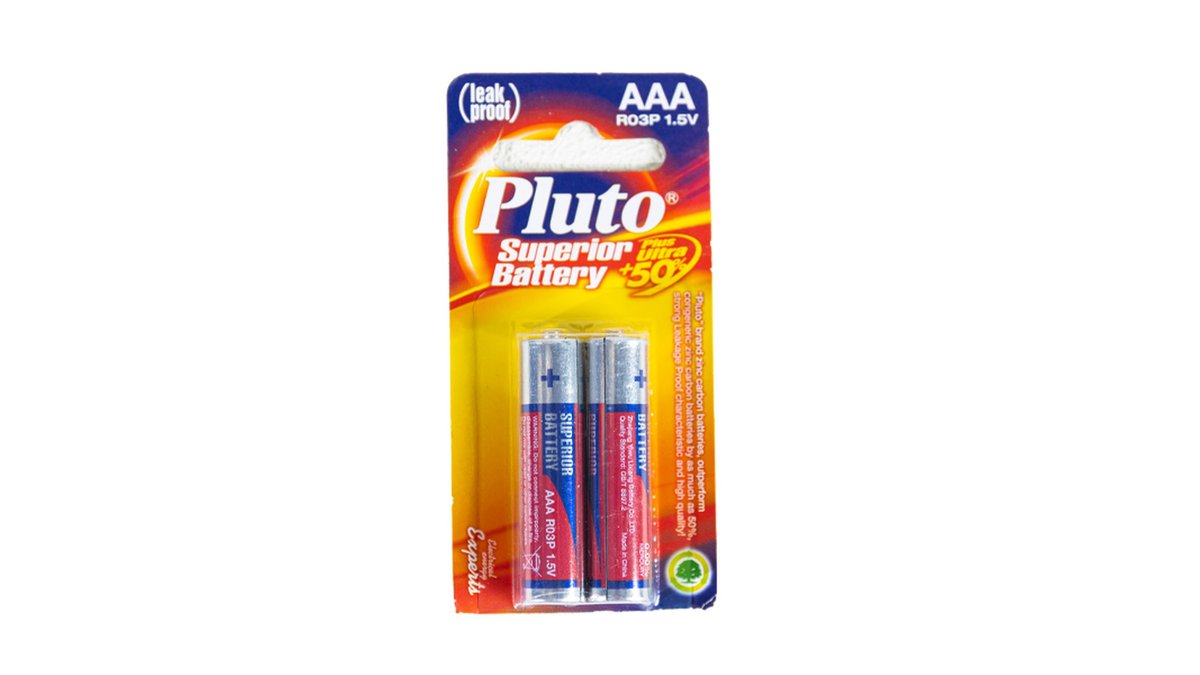 ელემენტი AAA Batteries პლუტო 3A