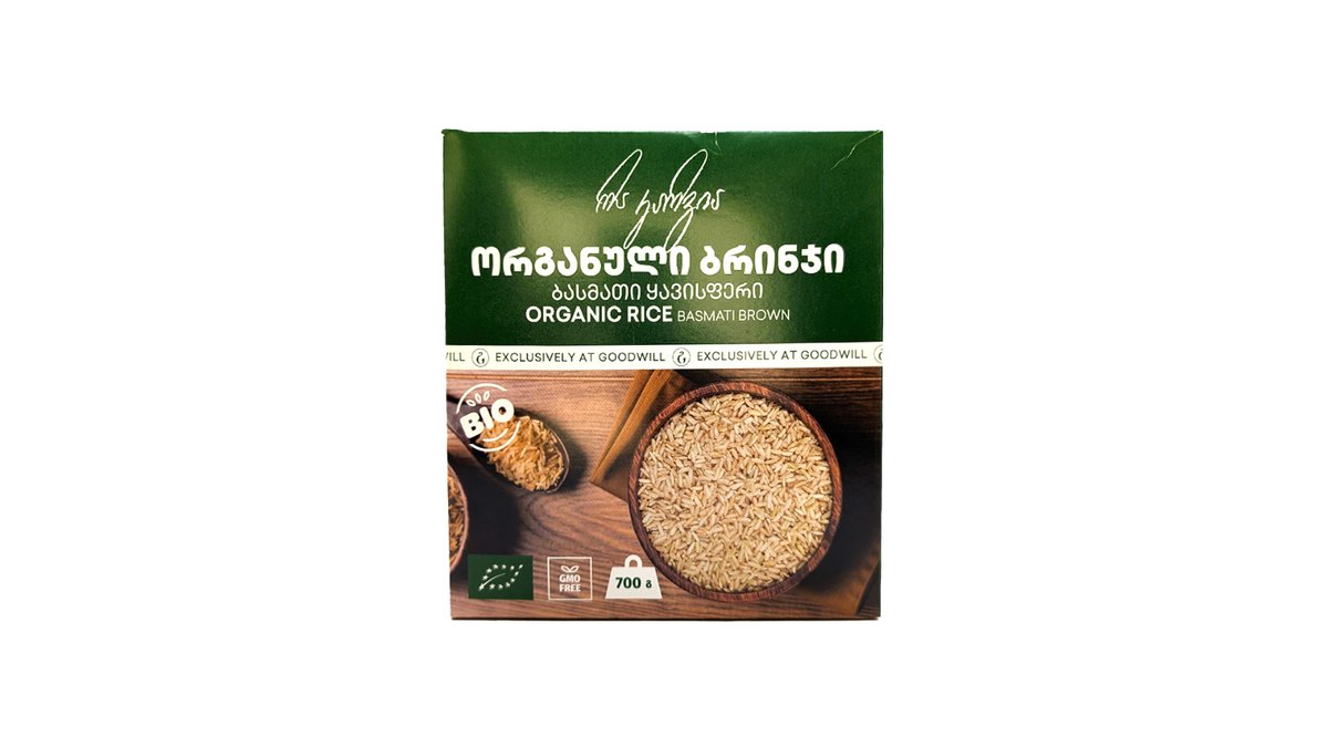 What's Good Басмати рис Organic Basmati Brown Rice