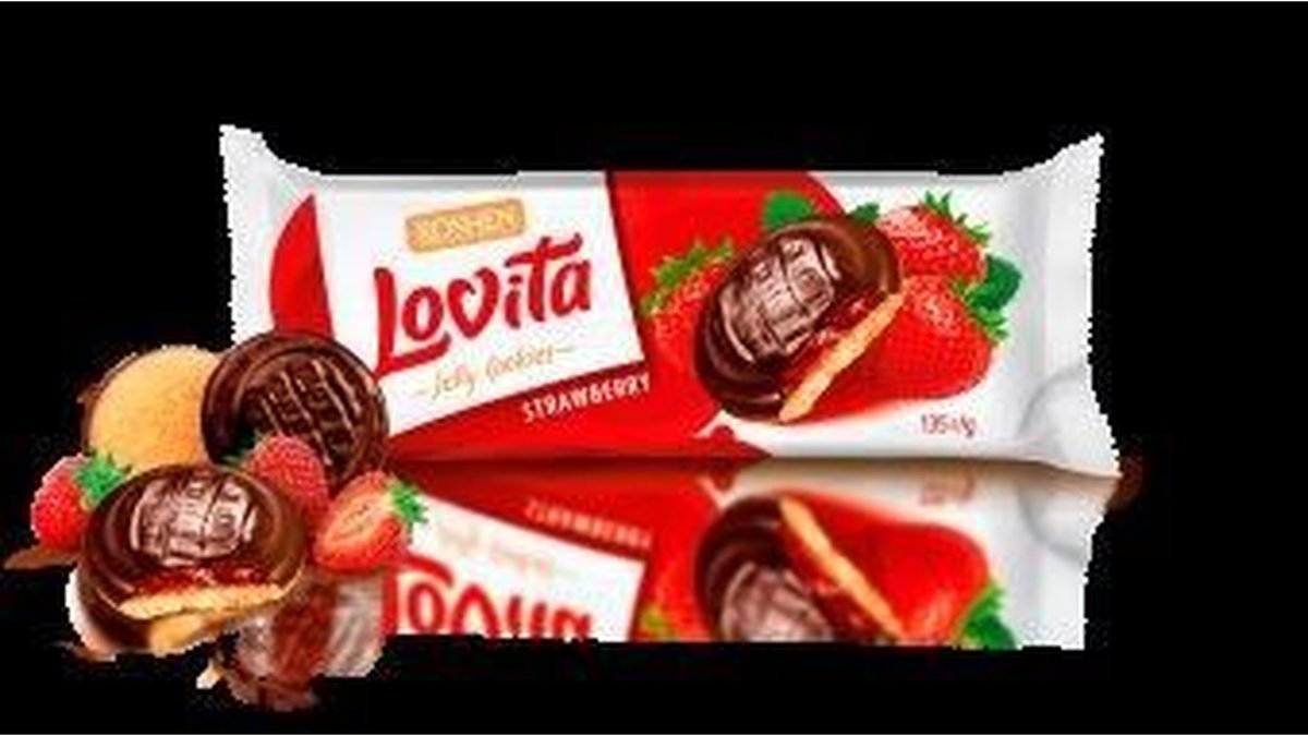 Lovita პური strawberry flavor (135 gr)