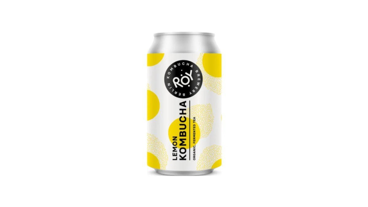 ROY Kombucha with lemon (330 ml)