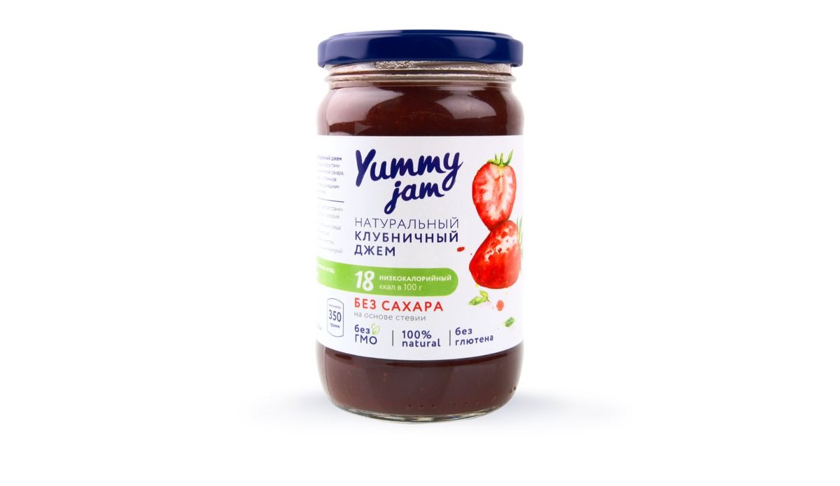 Yummy Jam ჯემი strawberry (350 g)
