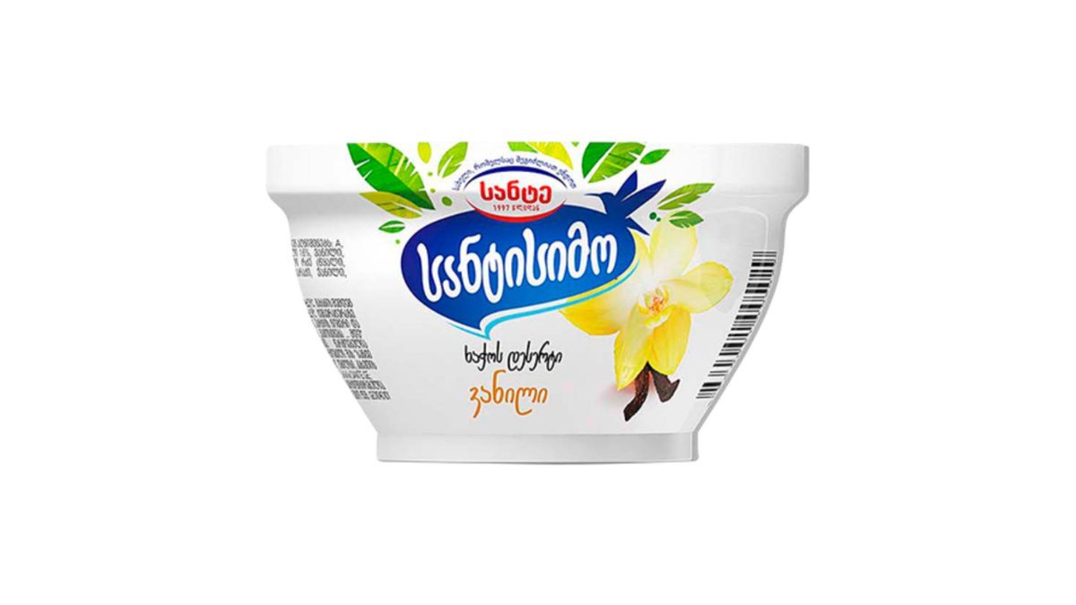 Santissimo იოგურტი vanilla (150 g)