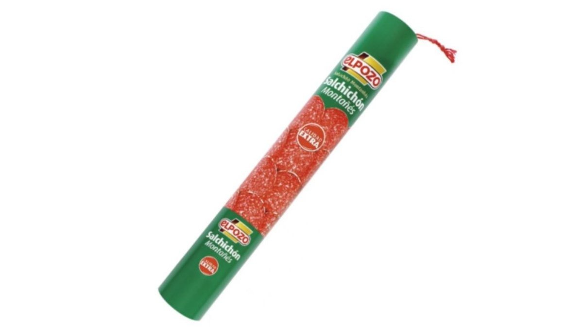 Elpozo salami Salchichon Montanes (2 kg)