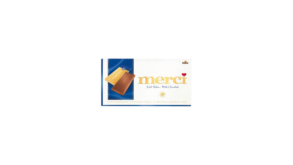 MERCI Chocolate milk chocolate (100 g)